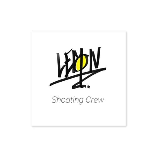 Lemon Shooting Crew Sticker