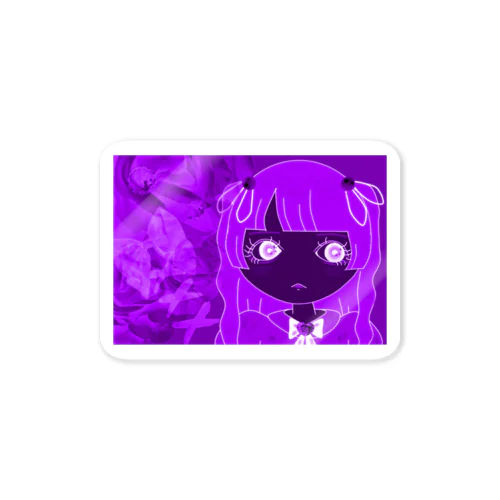 Portrait No.xxx  NEGA Sticker