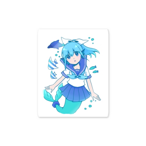 オリジナル人魚ちゃんグッズ Sticker