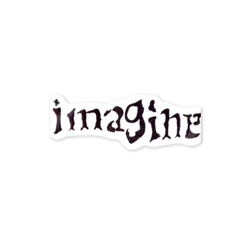 imagineオリジナルステッカー ステッカー