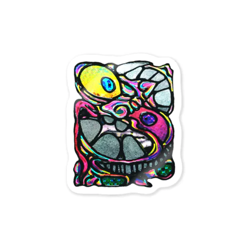 顔面くん Sticker
