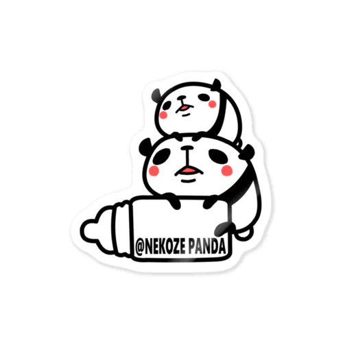 @NEKOZE PANDA① Sticker