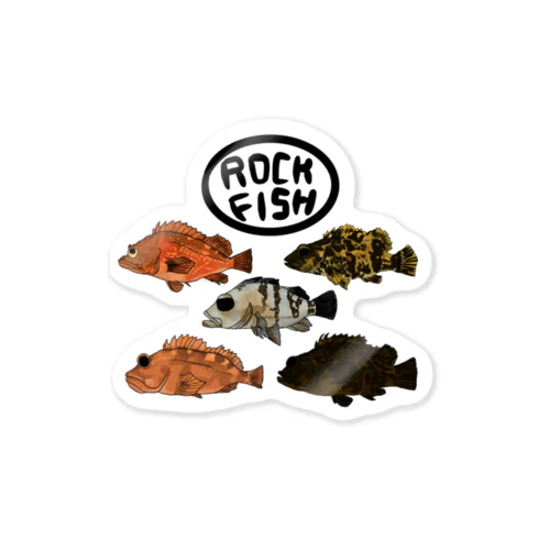 rockfish Sticker