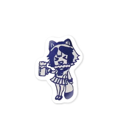 小狸麦酒 Sticker