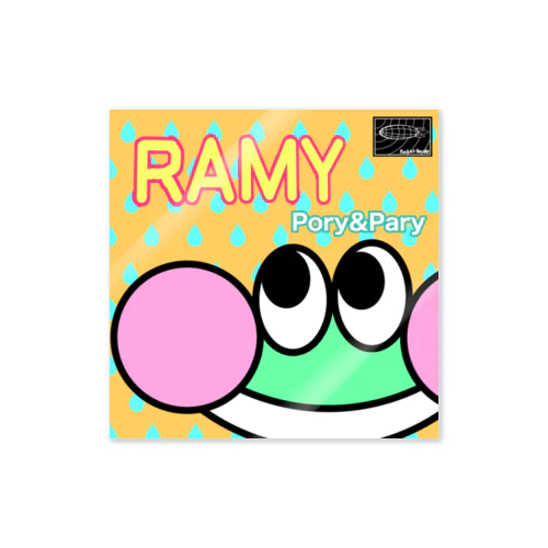 RAMY/Pory&Pary ステッカー