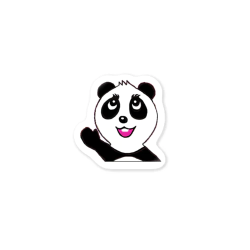 Near Panda  Sticker