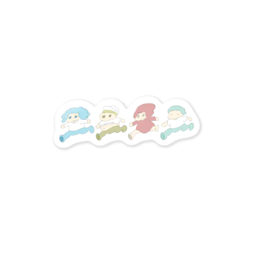 【まどろみちゃんコラボ】ゆるふわバレッタ Sticker