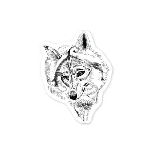 Wolf Sticker