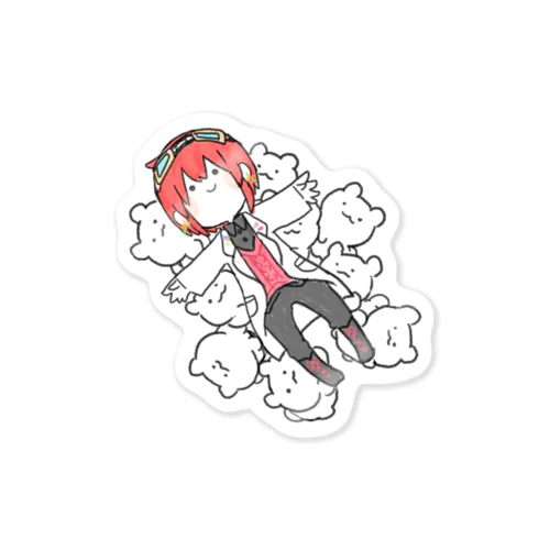 どうあげいるいる Sticker