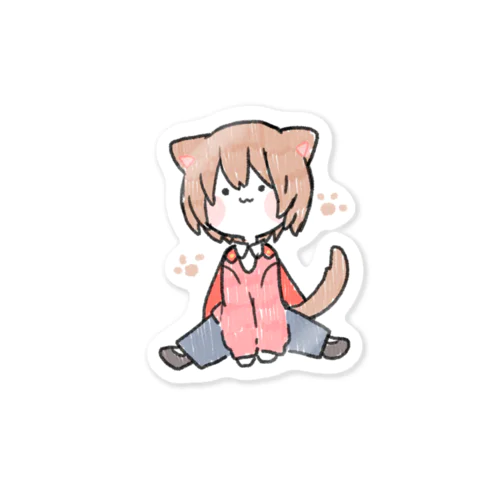 ねこっくす Sticker