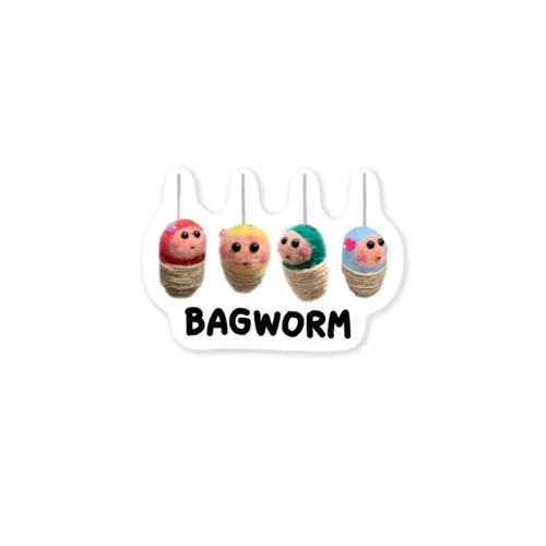 BAGWORM Sticker