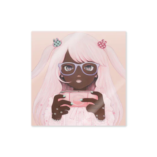 Gamergirl 3 P Sticker