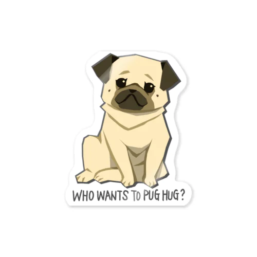 Pug Sticker