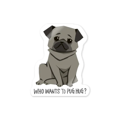 Pug Sticker