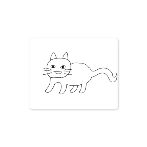 人型ねこちゃん Sticker