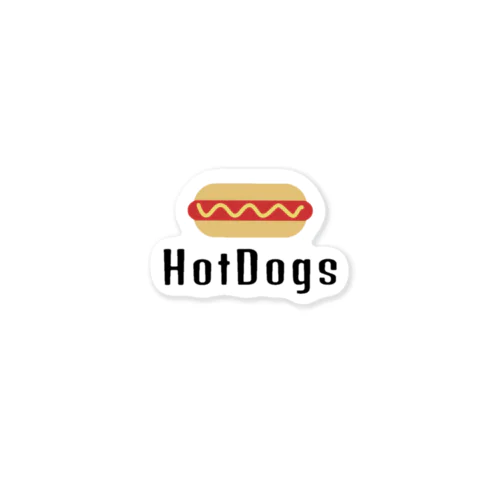 HotDogs ステッカー