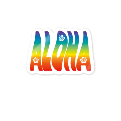 ALOHA Sticker