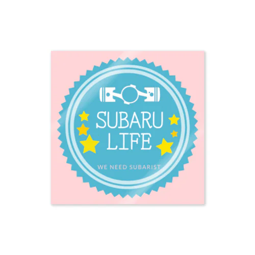 SUBARU LIFE ver2 Sticker