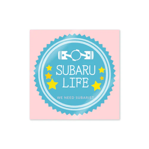 SUBARU LIFE ver2 ステッカー