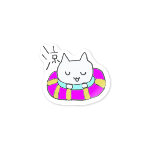 涼みねこちぃ Sticker