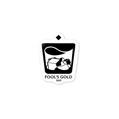 Fool’s gold Sticker