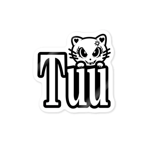 TilusBlack Sticker