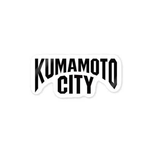 熊本　KUMAMOTO　クマモトシティ Sticker