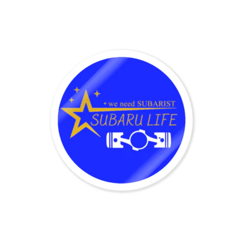 SUBARU LIFE star仕様 Sticker