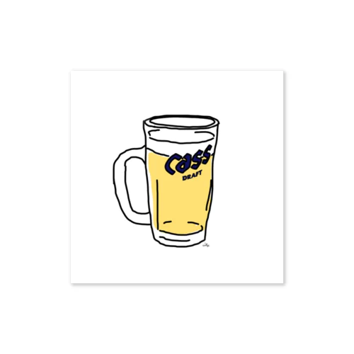 韓国のメッチュ(ビール)だよ！！！ Sticker