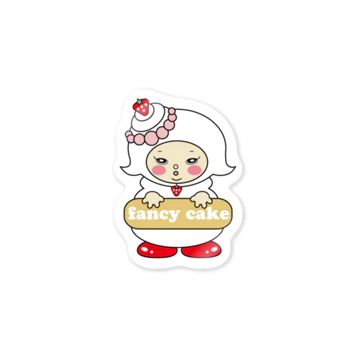 ファンシーケーキちゃん Sticker