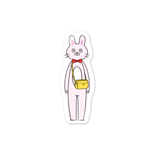 うさぎの中瀬さん（全身） Sticker