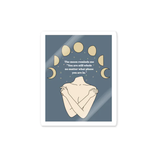 Moon Phase Sticker