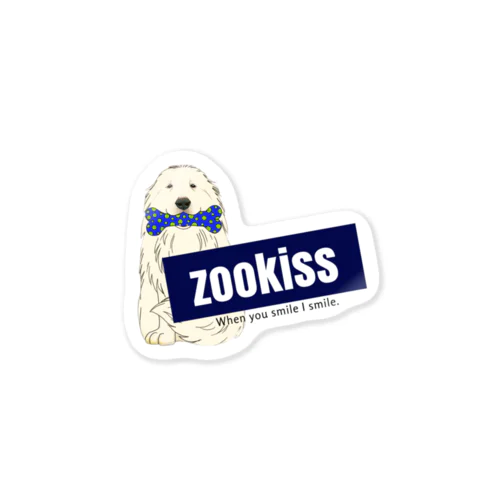 グレートピレニーズ×ZOOKISS ステッカー