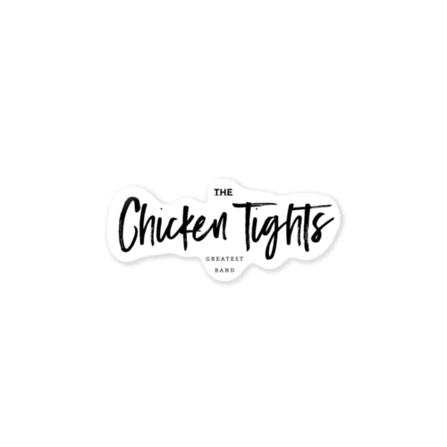 the chicken tights logo Sticker