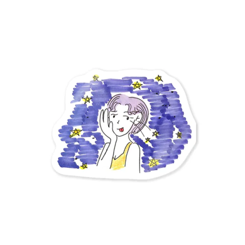 ロマンティックちゃん Sticker