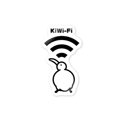 KiWi-Fi ステッカー