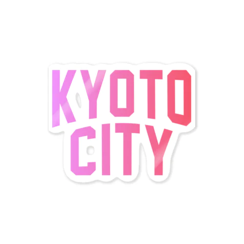 京都市 KYOTO CITY Sticker