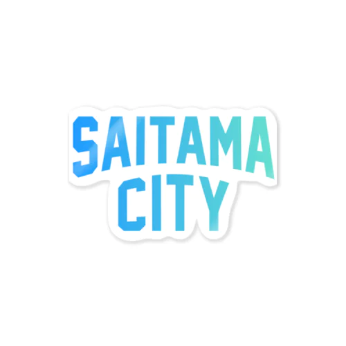 さいたま市 SAITAMA CITY ステッカー
