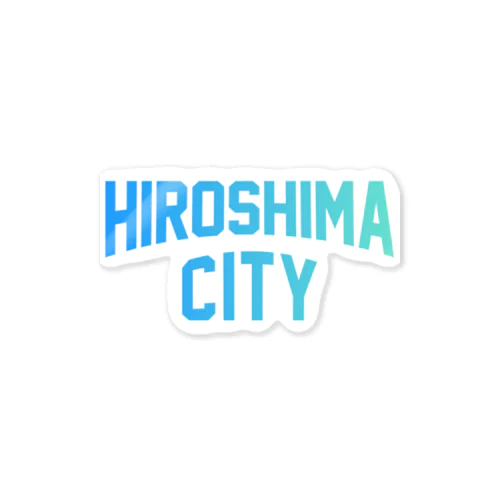 広島市 HIROSHIMA CITY Sticker