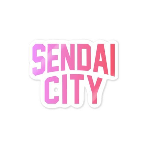仙台市 SENDAI CITY Sticker
