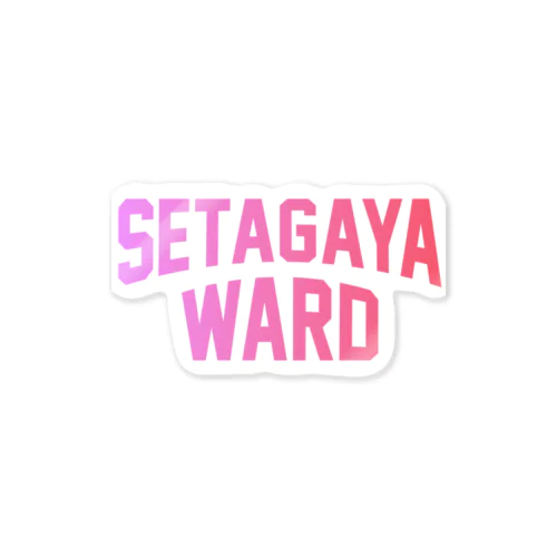 世田谷区 SETAGAYA WARD ステッカー