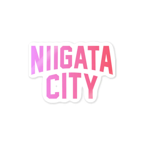 新潟市 NIIGATA CITY ステッカー