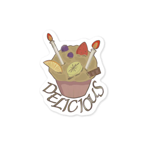 カップケーキ Sticker