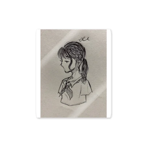 女の子 Sticker