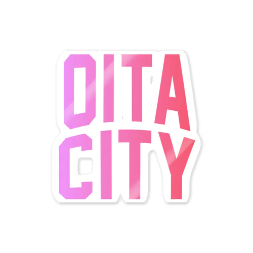 大分市 OITA CITY Sticker