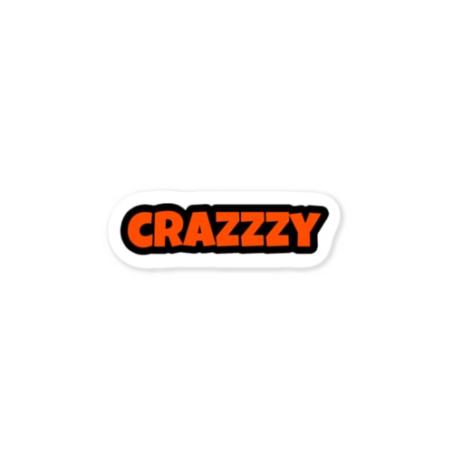 crazzzy ステッカー Sticker