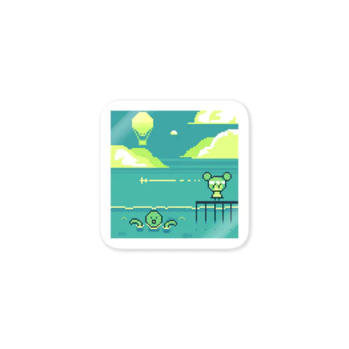 夏の海 Sticker