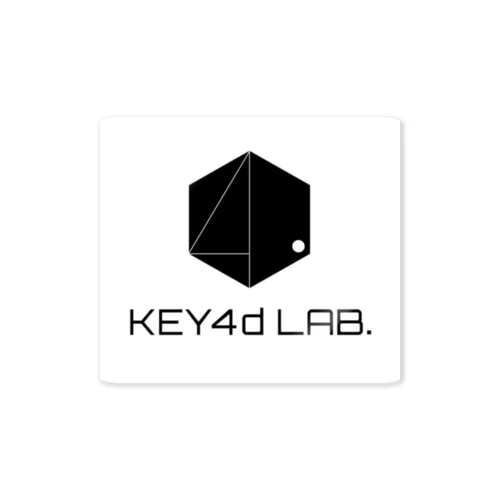 key4d lab ステッカー