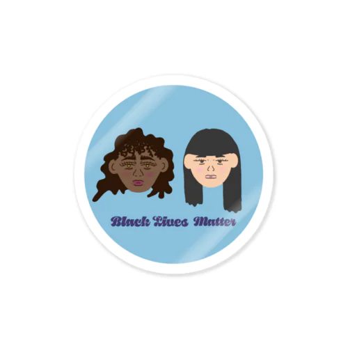 Black Lives Matter ステッカー