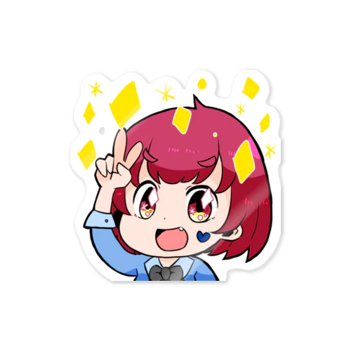 キラキラ神楽ちゃん Sticker